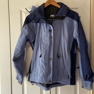 Helly Hanson Vintage Periwinkle and Blue Ski Jacket